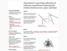 Tablet Screenshot of chronotext.org